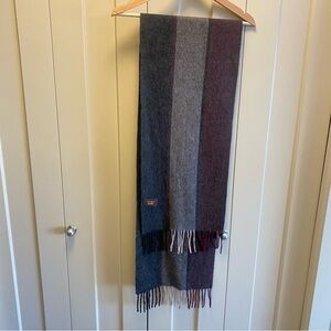 Danier-Multicolor 100 % Wool Scarf-Soft-Warm-Cozy-Classic Style-